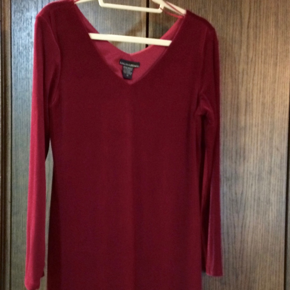 Red Velvet Dress